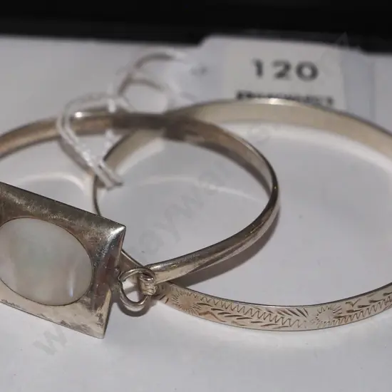 silver bangles