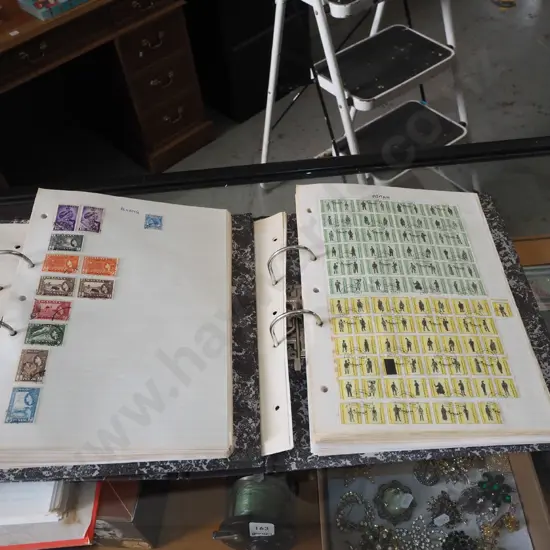 3x files and stamps