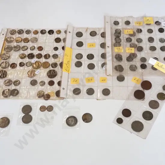 assorted coins