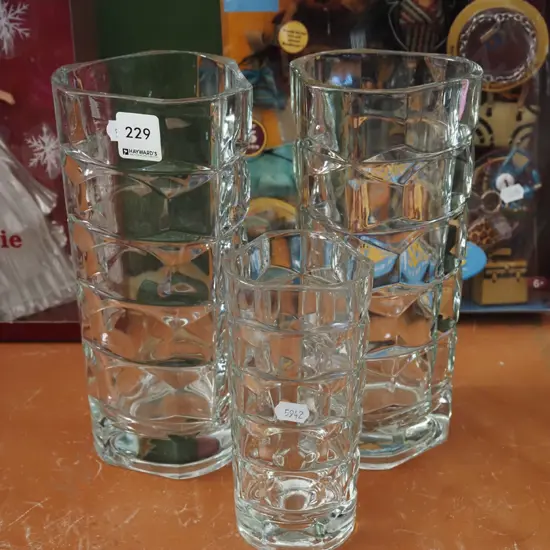 French glass vases H240