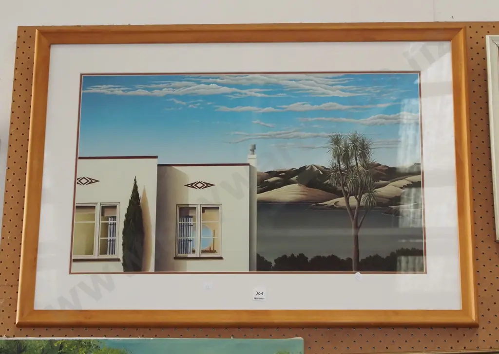 framed poster print - Dunedin Harbour? Image 1++