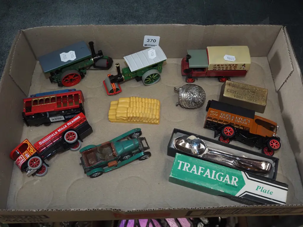 box; model vehicles, teaspoons etc Image 1++