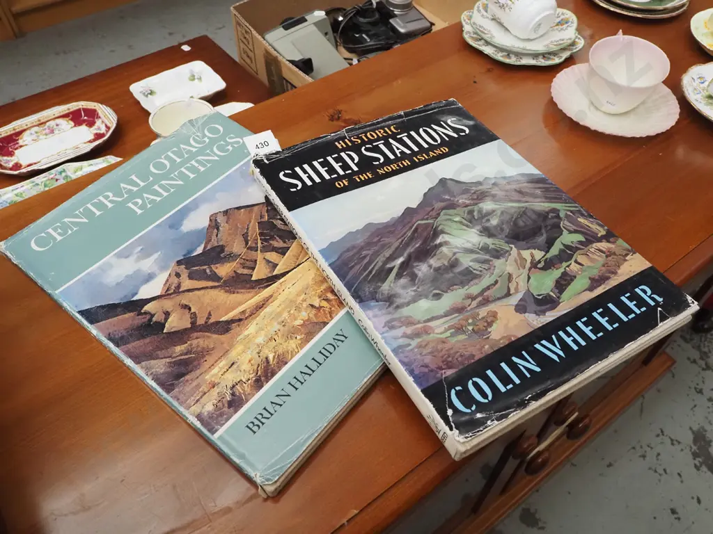 Colin Wheeler and Brian Halliday art books Image 1++