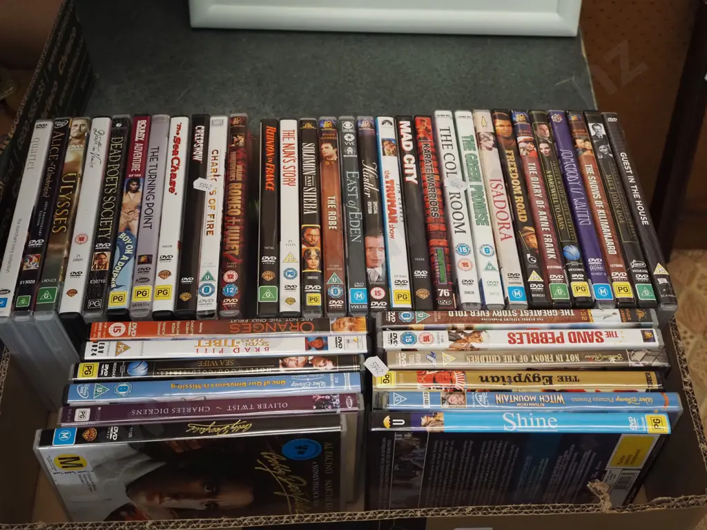 box; DVDs Image 1++