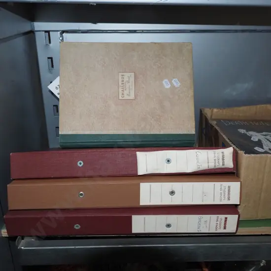 4x stamp albums