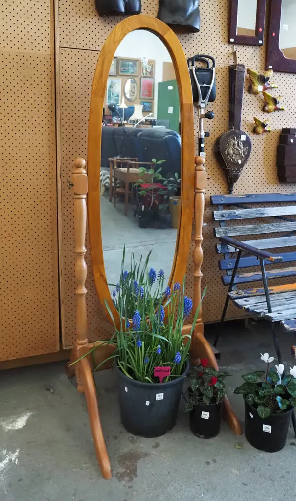 free standing cheval dressing mirror Image 1++