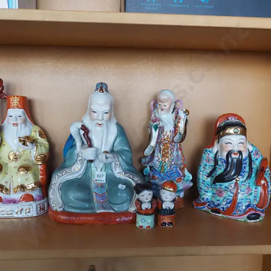 assorted Chinese good fortune figuriness - faults H310