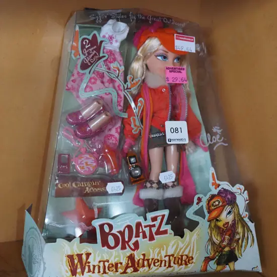boxed as new Bratz Winter Adventure doll