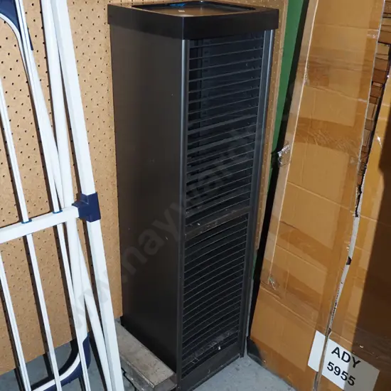 plastic DVD tower