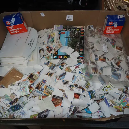 box of stamps