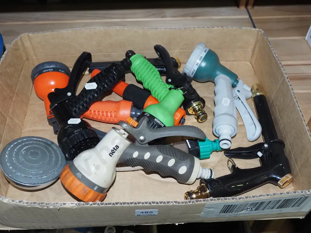 box of hose attachments Image 1++