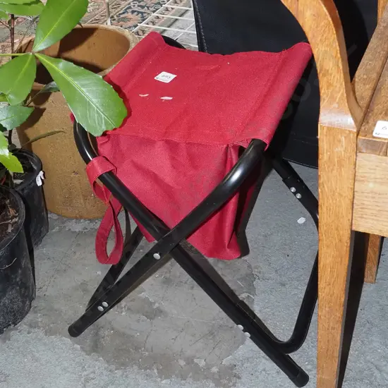 canvas bag/stool