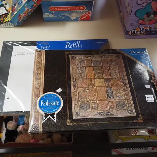 as new photo album, additonal pages