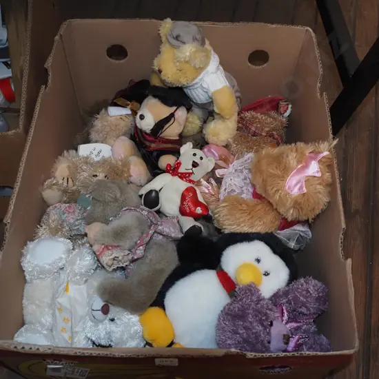 box of teddy bears