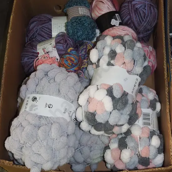 box; knitting yarns