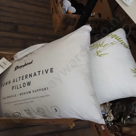 2x as new pillows