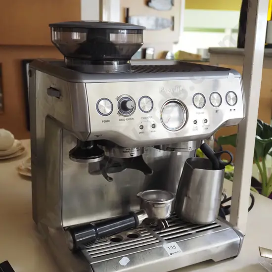 Breville Espresso maker with internal bean grinder