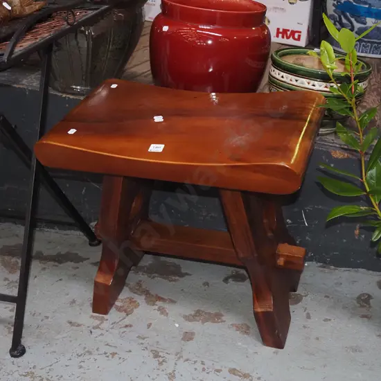 hardwood stool