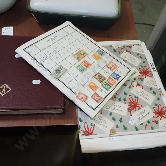 stamp albums
