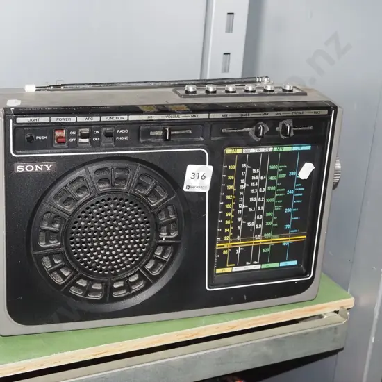 Sony portable radio player