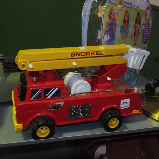 metal toy fire truck