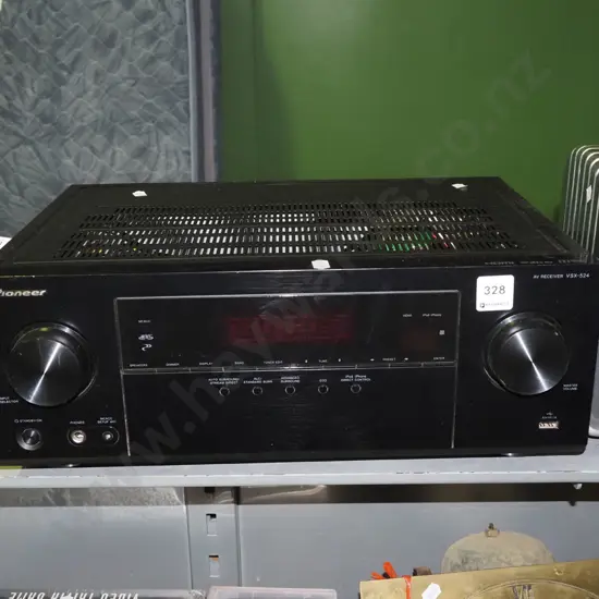 Pioneer VSX/524 AV receiver - no remote