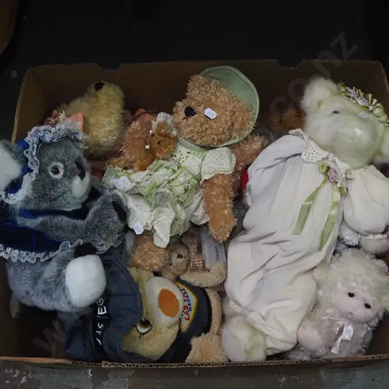 box of teddy bears