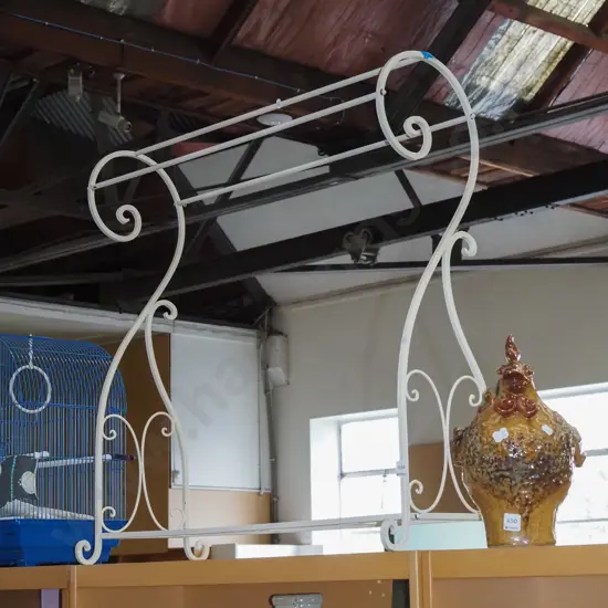 metal towel rail