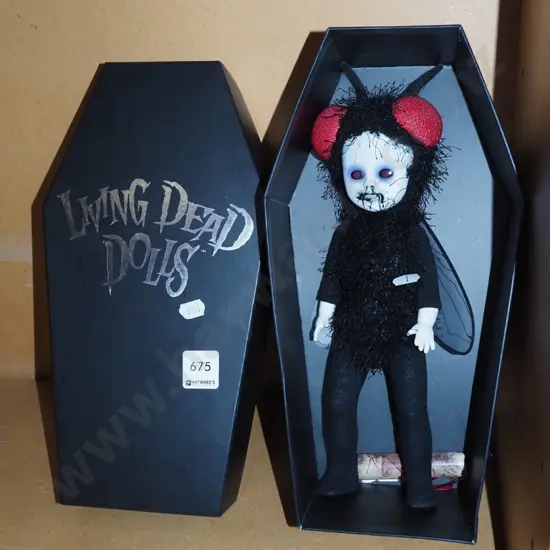 boxed Living Dead Doll - human fly