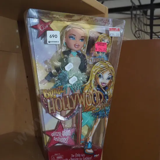 boxed as new Bratz Hollywood Style Cloe doll