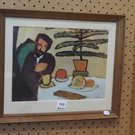 framed Munter print 