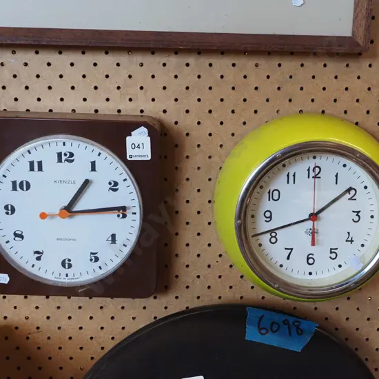 retro wall clock