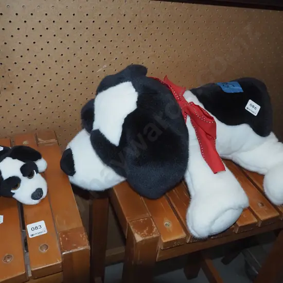 soft toy dog and puppy