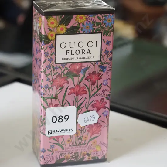 boxed Gucci Flora Gorgeous Gardenia eau de parfum 50ml 
