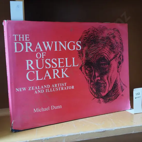 book; The Drawings of Russell Clark 