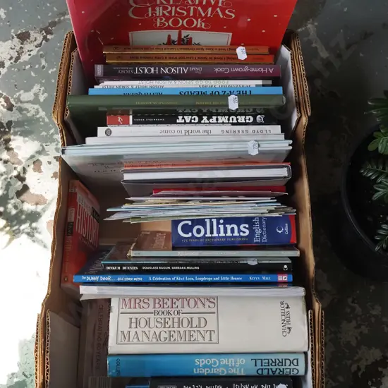 box; books