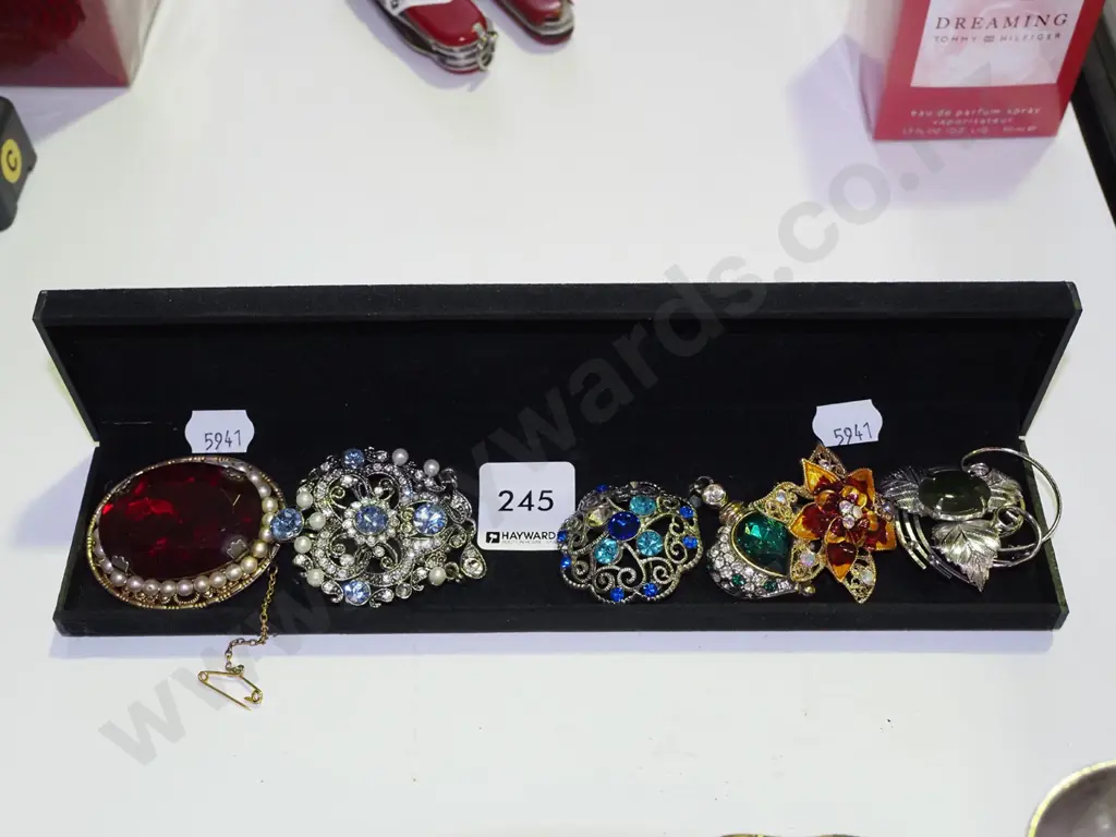 various costume brooches, pendant Image 1++