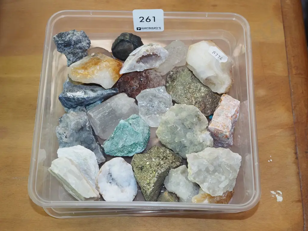 tub of gemstones Image 1++