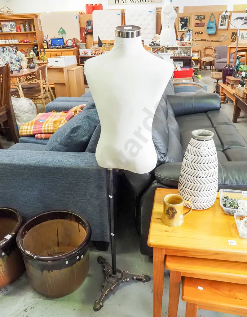 child's shop mannequin torso on alloy stand Image 1++