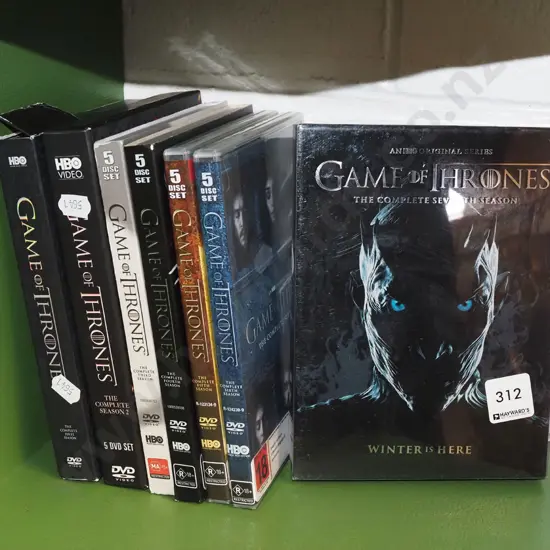 Game of Thrones DVDs