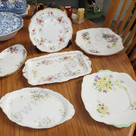 Royal Albert plates and dishes