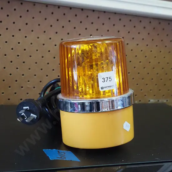 plug in AC flashing light