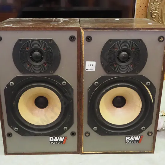 pair of BMW D100 speakers - some rust and possible water damage - As Is No Returns