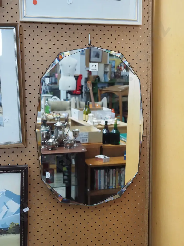 retro wall mirror Image 1++