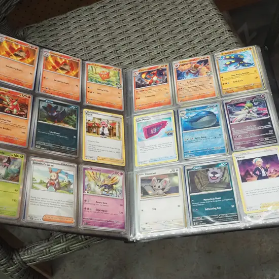 album of Pokemon cards