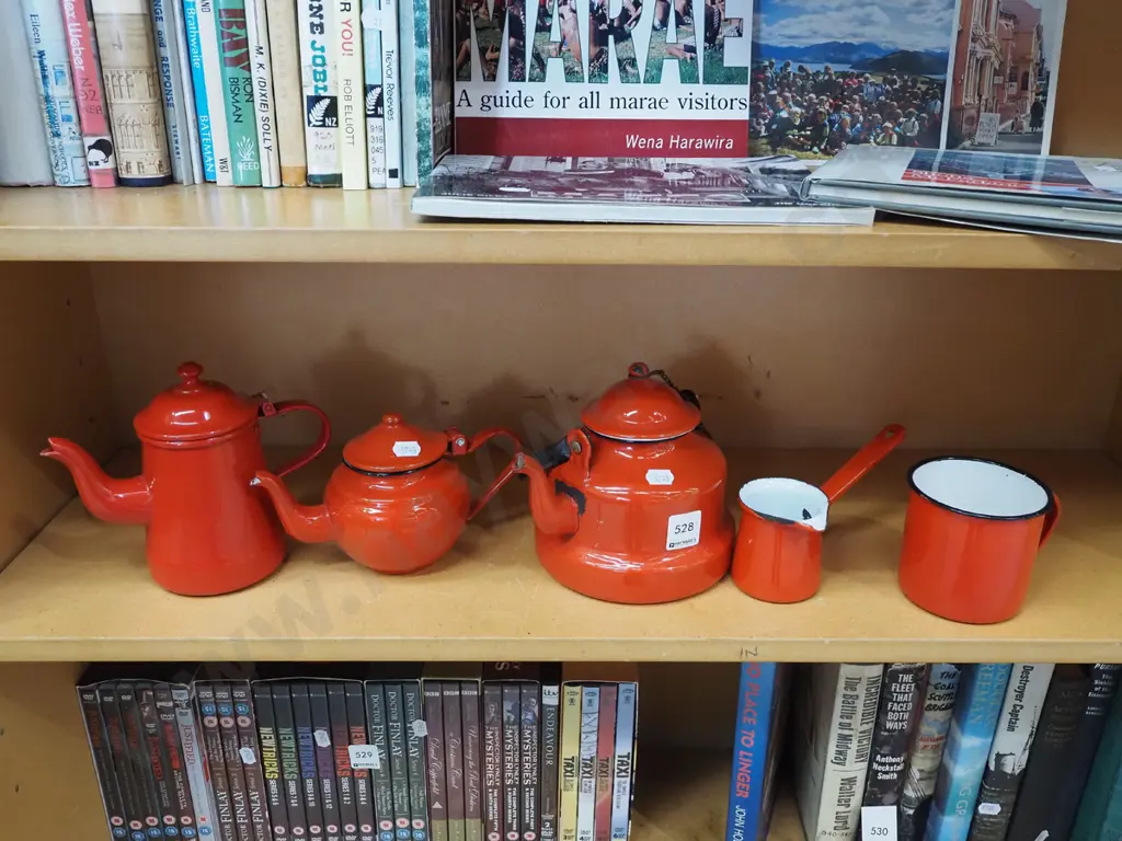 enamel teapots etc Image 1++