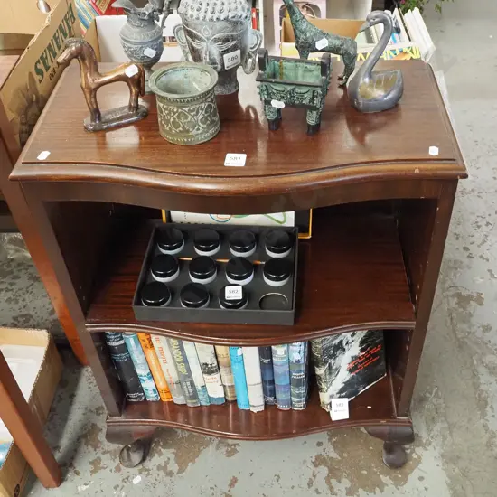 cab leg adjustable bookcase H760 W580 D300