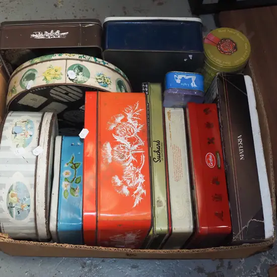 vintage tins