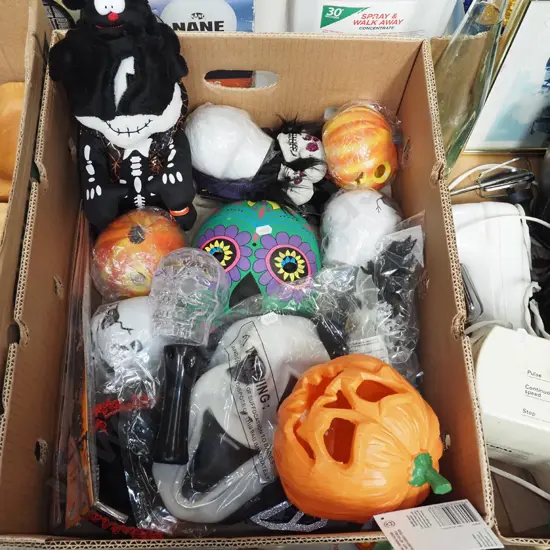 box; halloween decorative items