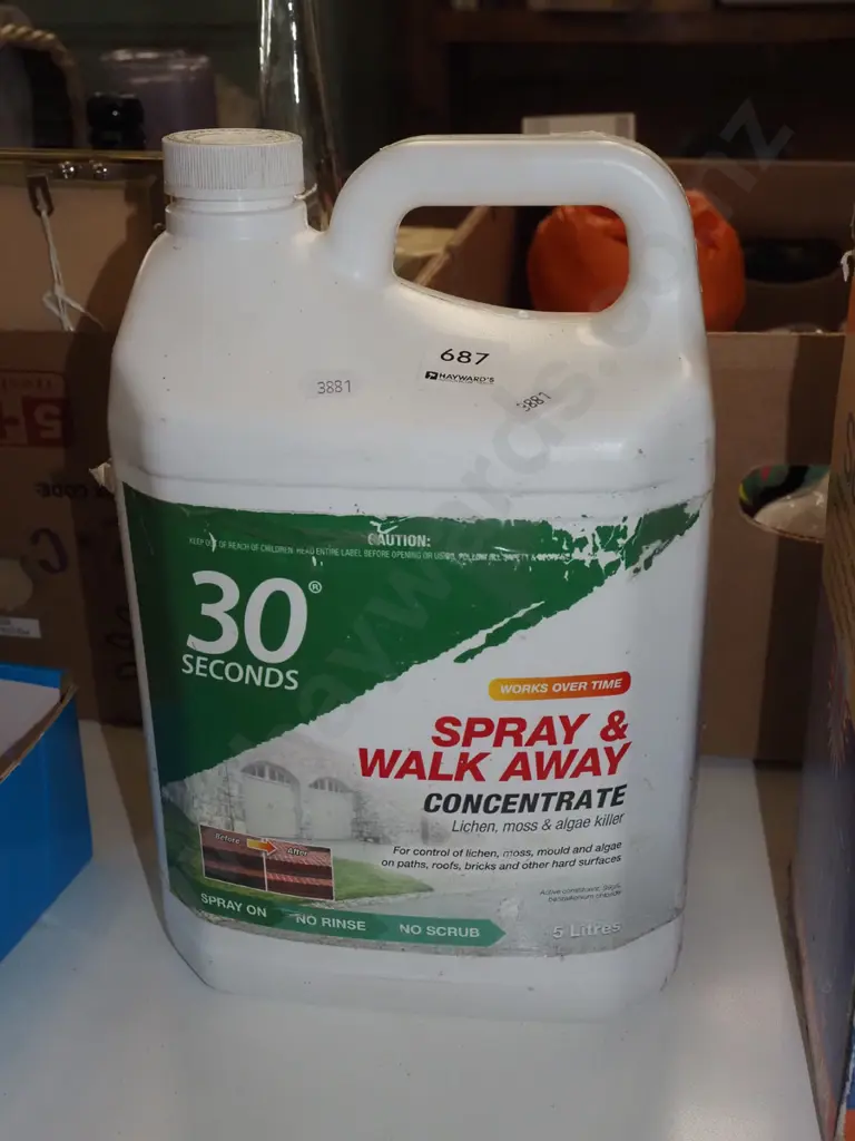 5L container Spray and Walk Away Image 1++